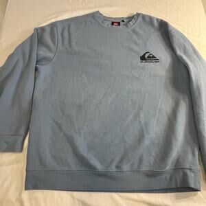 Quiksilver Crewneck Sweatshirt Men Large Blue